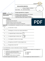 Evaluación Geometría 3° AGOSTO