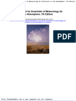 Solution Manual For Essentials of Meteorology An Invitation To The Atmosphere 7th Edition Download