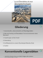 Fracking Und Ölsandabbau