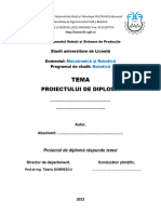 PaginaProiect TEMPLATE Robotica