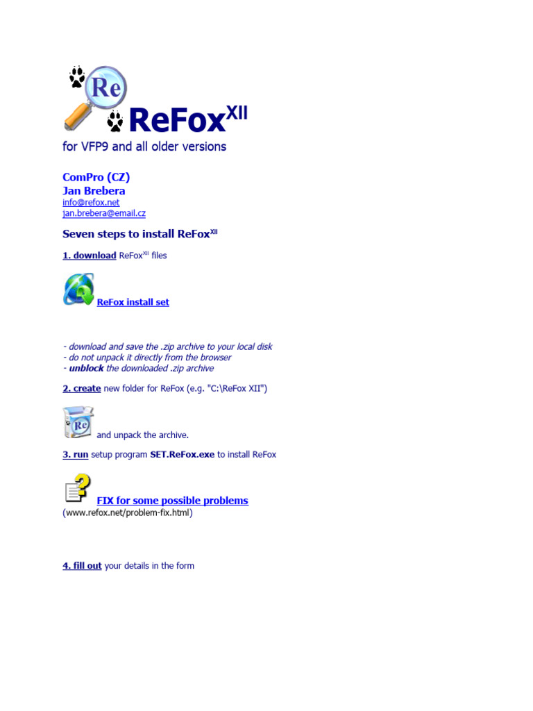 ReFoxXII Installation Guide | PDF | Technology & Engineering