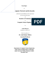 Computer Network and Its Security: Term Paper