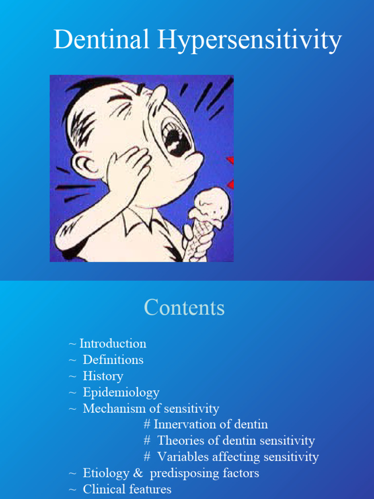 Dentinal Hypersensitivity PDF