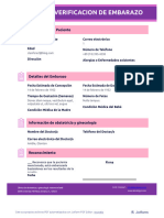 Plantilla de Verificación de Embarazo - Jotform PDF Editor