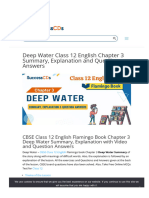 WWW Successcds Net Cce Cbse Class Xii English Deep Water HTML