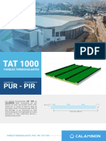 Calaminon Paneles Termoaislantes Tat 1000