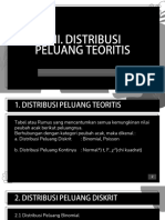 Viii. Distribusi Peluang Teoritis