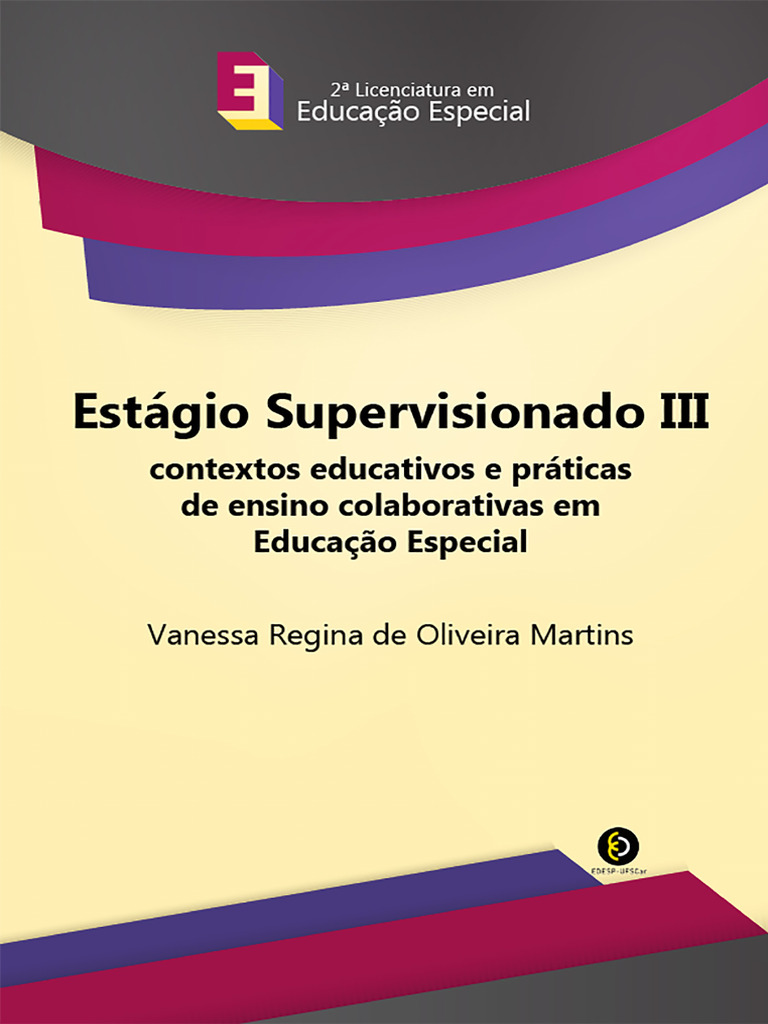 Estágio Supervisionado III em Educação Especial | PDF | Carreira e ...