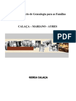 Relatório de Genealogia para Edmar Antonio Calaça