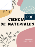 Ciencia de Materiales: Laura Blazquez