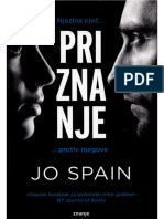 Joe Spain - Priznanje