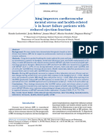 Slow Breathing Improves Cardiovascular Reactivity to Mental Stress and Healthrelated Quality of Life in Heart Failure Patients With Reduced Ejection Fraction 2020 via Medica