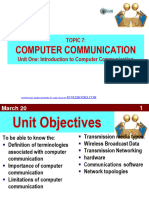 S.3 Ict Notes 701 Introduction To Computer Communication