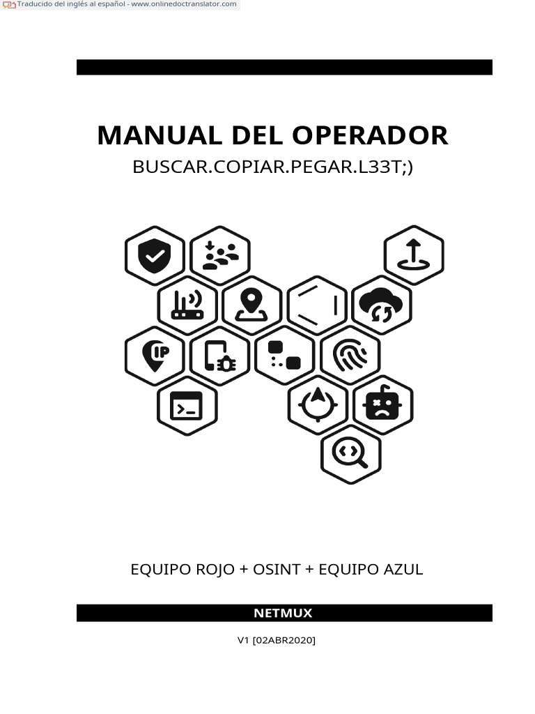 Manual Red Team, OSINT Autor Joshua Picolet | PDF | Salud Mental.