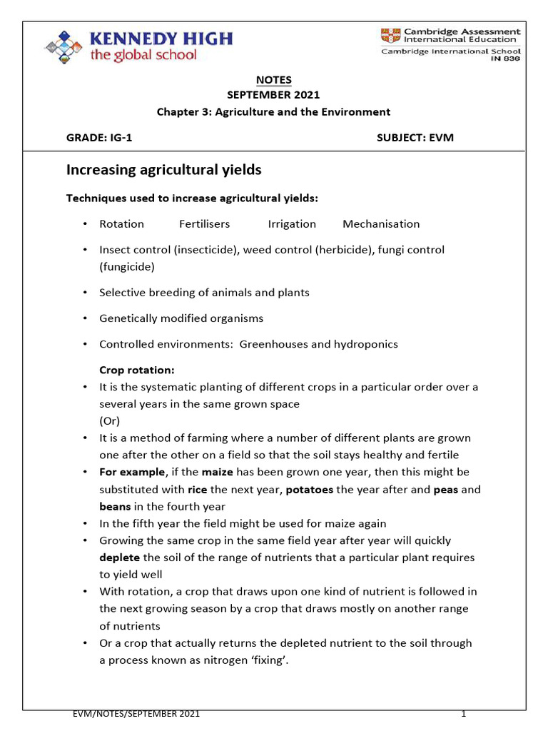 Ig1 evm ch 3 notes 2 pdf fertilizer agriculture