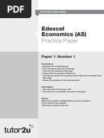 Tutor2u Econ A 8EC0-paper 01 QP One