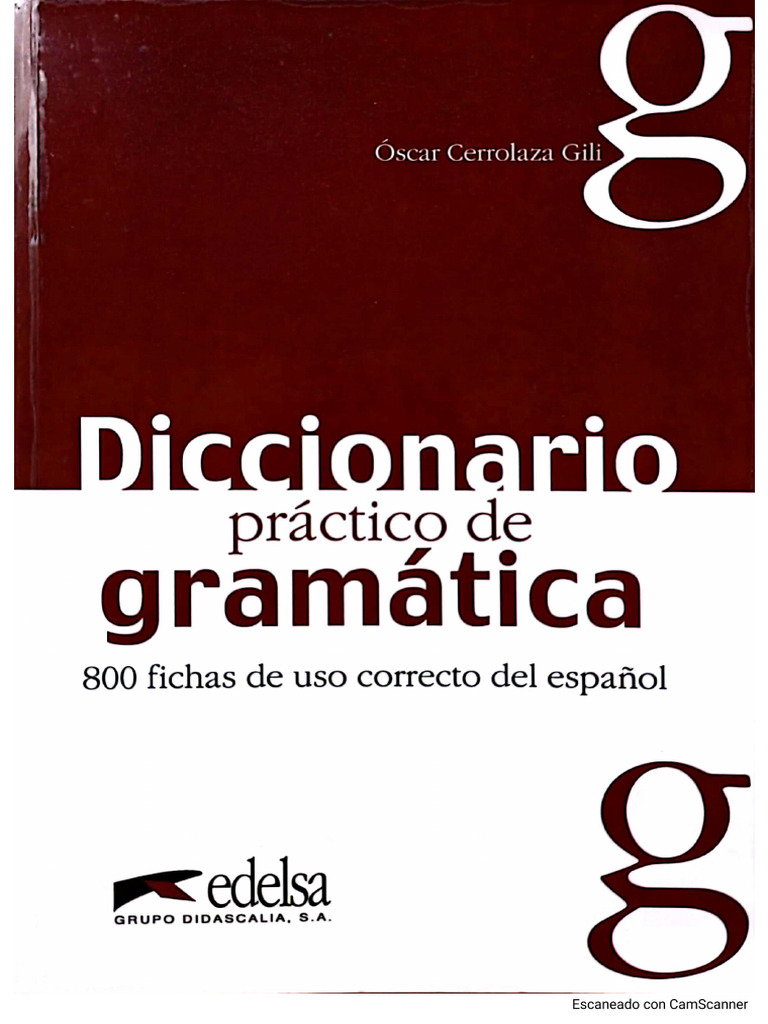 Diccionário Práctico de Gramática | PDF