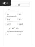 Increasing and Decreasing Functions - Worksheet | PDF | Function ...