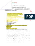 Estructura Del Informe