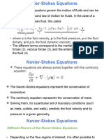 Navier Stokes Equation Lecture