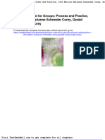 Solution Manual For Groups Process and Practice 10th Edition Marianne Schneider Corey Gerald Corey Cindy Corey Download