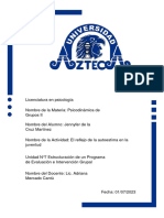 N.3 Autoestima, Proyecto Final