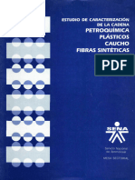 Mesa Sectorial Petroquimica - Caracterizacion Cadena Ocupacional - Plásticos Cauchos Fibras - 1999