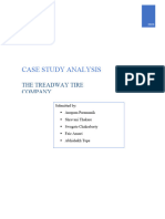 Case Study Analysis The Treadway Tire Company