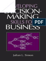 Developing Decision-Making Skills for Business