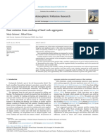 Dust Emission From Aggregates