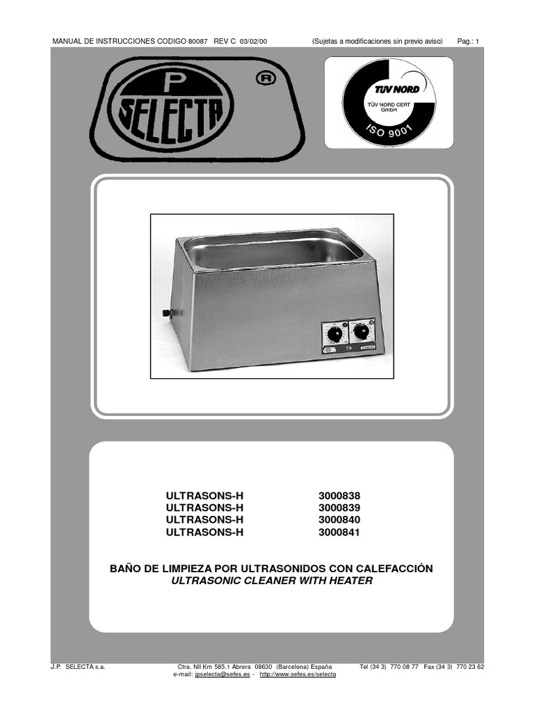 Guía Definitiva para La Limpieza Ultrasónica