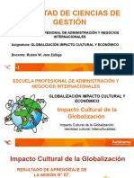 Sesión 07 - Impacto Cultural de La Globalización - Identidad Cultural, Interculturalidad