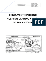 Reglamento Interno HCV