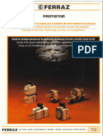 Ferraz - Catalogue - Protistor - Fusibles À Très Haut Pouvoir de Coupure Pour La Protection Des Semi-Conducteurs de Puissance - NT SC 1 - 1984-12