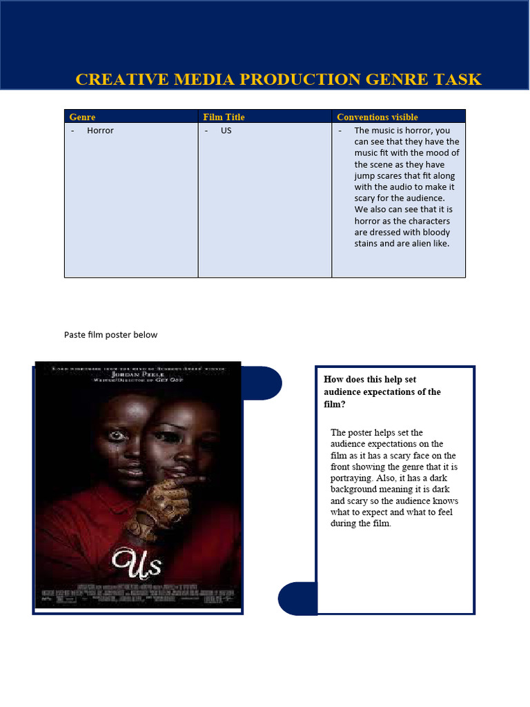 671792519-Genre-Worksheet 1 | PDF