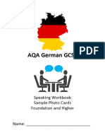 AQA German GCSE Photocards