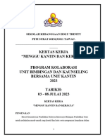 Kertas Kerja Minggu Kantin & Kerjaya 2023