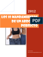 Los 10 Mandamientos de Un Abdomen Perfec