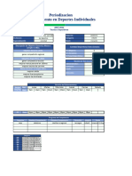 Periodizacion Entrenamiento en Deportes Individuales