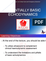 Basic Echo Haemodynamics