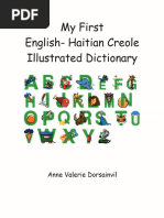 My First English-Haitian Creole Illustrated Dictionary