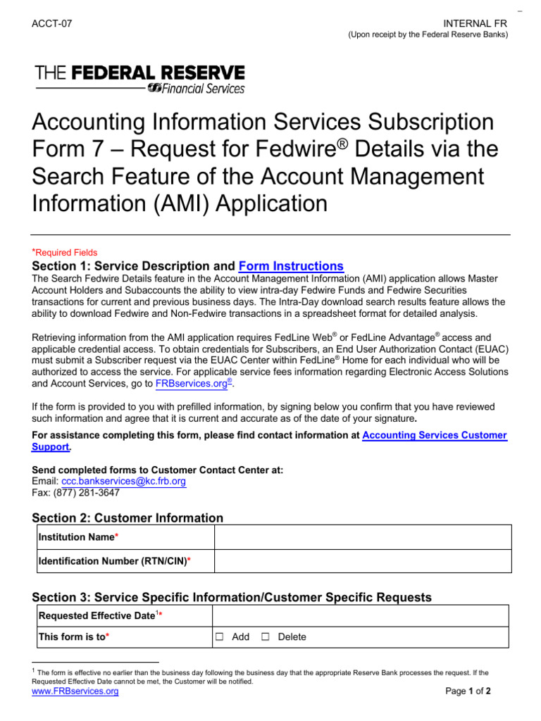 Ais forms pdf fedwire world wide web
