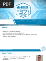 Constraint Random Verification With Python and Cocotb