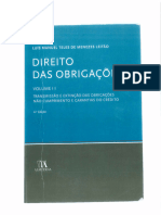 Luís Manuel Teles de Menezes Leitão - Direito Das Obrigações, Vol. II