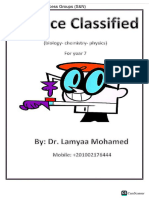 Science Classified Y7 (DR - Lamyaa Mohamed) (S.a.files?)