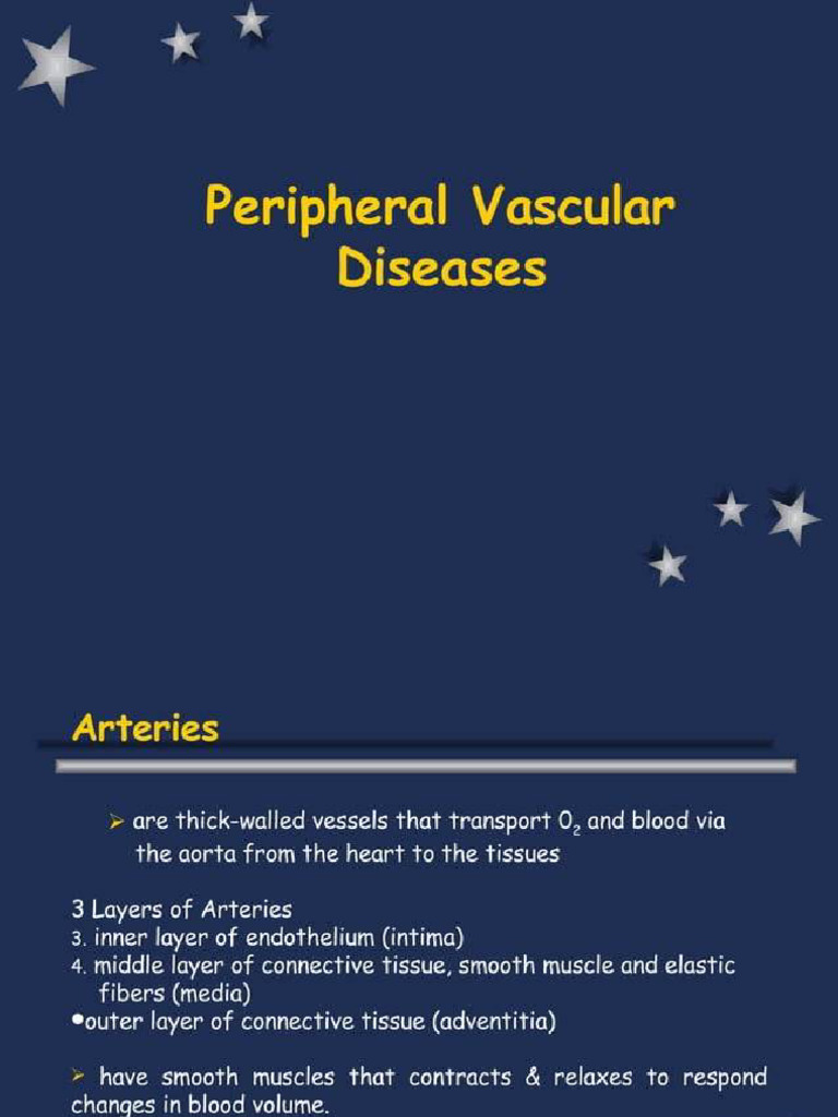 Peripheral Vascular Diseases | PDF