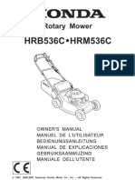 Honda HRB536C Lawn Mower