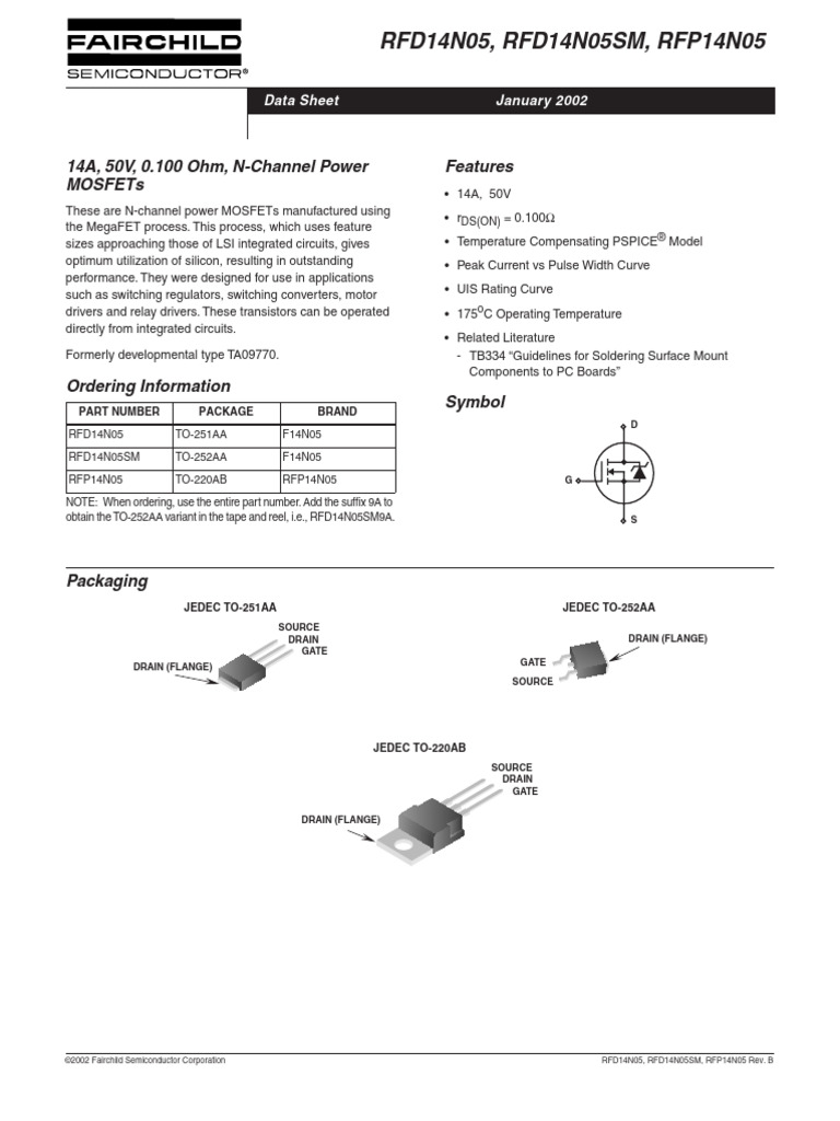 5pcs MDD14N25 N-Channel MOSFET 250V 10.2A | TO-263 Package | MDD14N25CRH 6 thumbnail image
