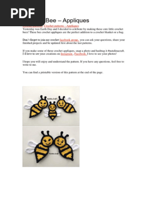Crochet Bee
