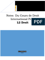 Droit International Privé La Fondation